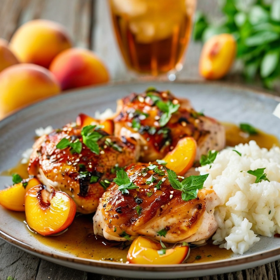 Peach Chicken Recipe