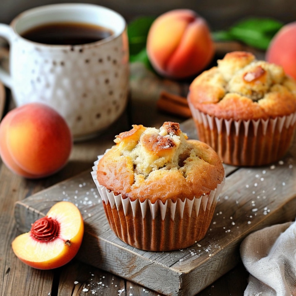 Peach Muffin Recipe