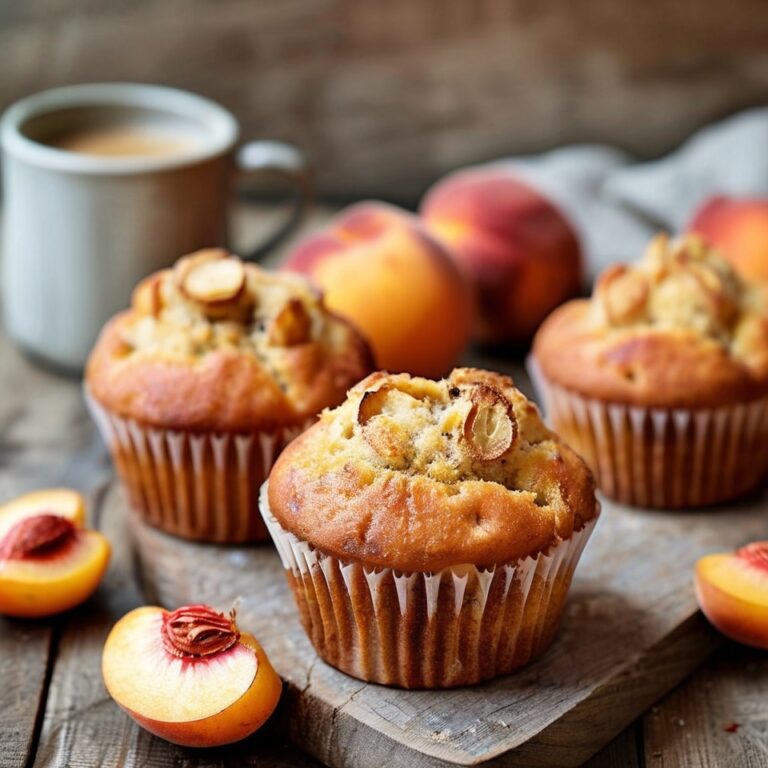 Peach Muffin Recipe