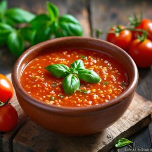 Tomato Rice Soup