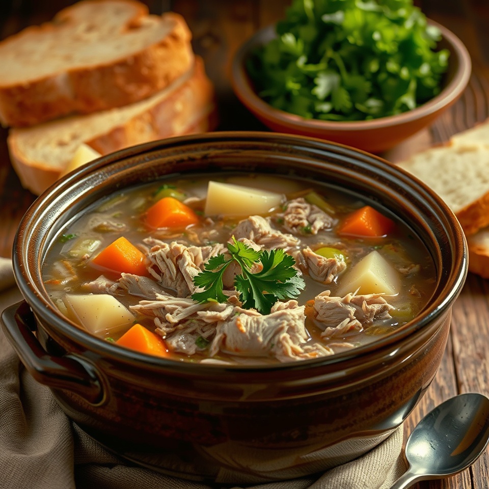 Turkey Carcass Soup Recipe