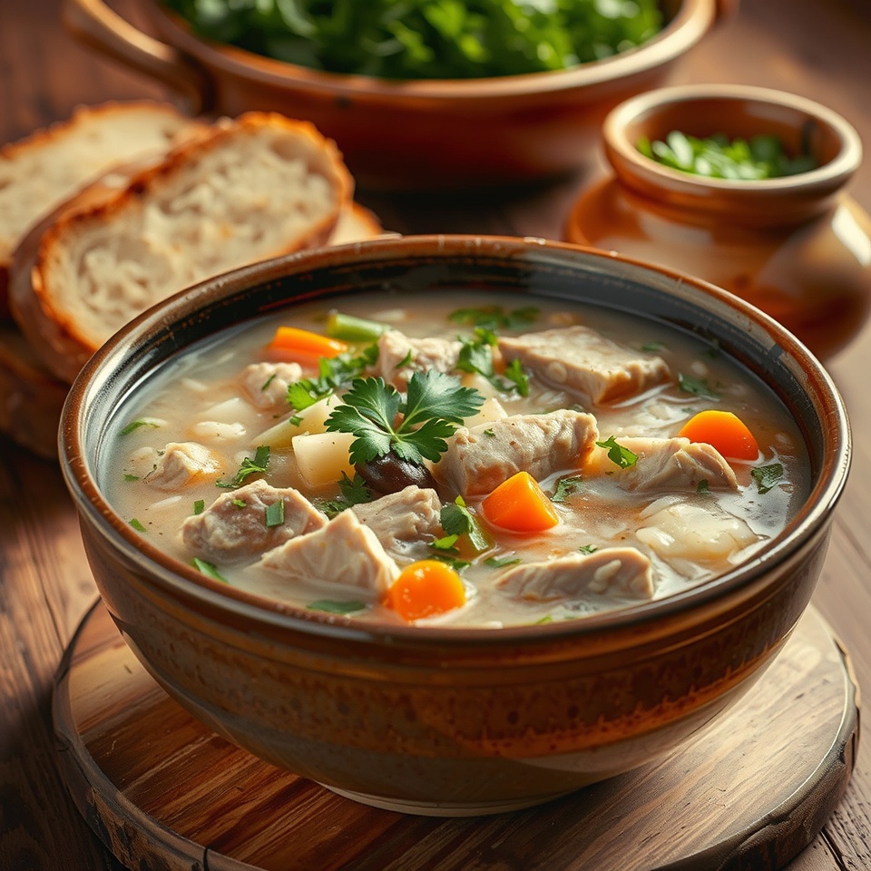 Classic Turkey Rice Soup Recipe