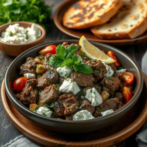 Mediterranean Ground Lamb Recipe