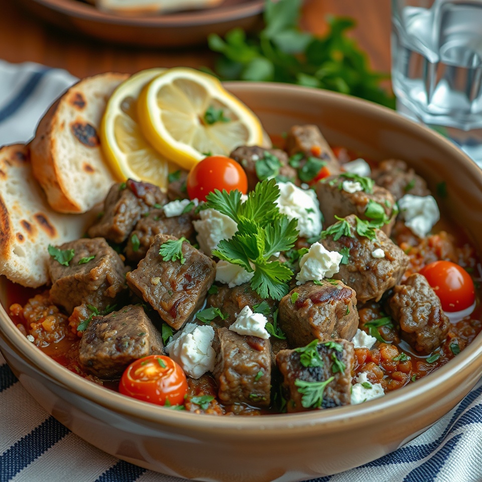 Mediterranean Ground Lamb Recipe