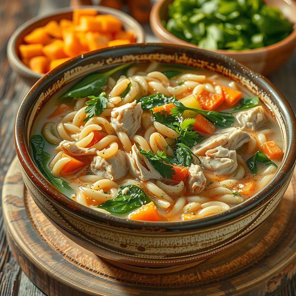 Chicken Orzo Soup Recipe