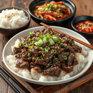 Ground Beef Bulgogi Recipe