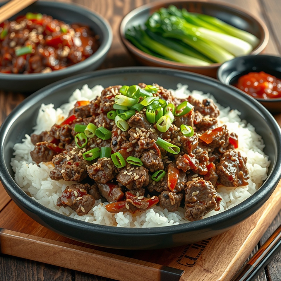 Ground Beef Bulgogi Recipe