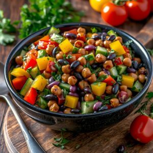 Dense Bean Salad Recipe