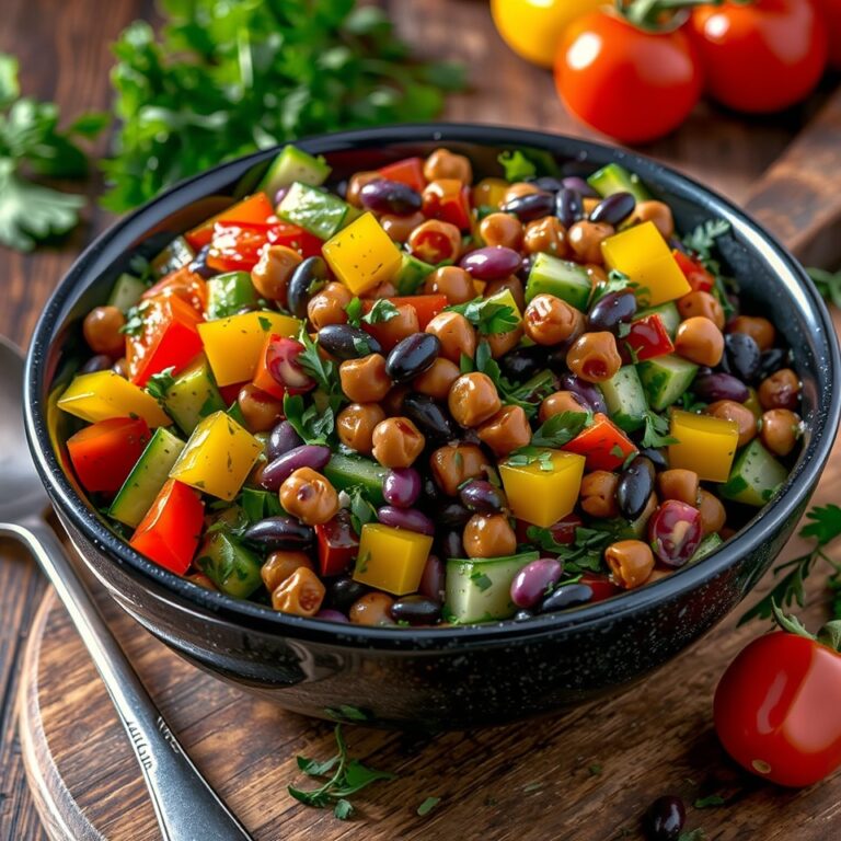 Dense Bean Salad Recipe