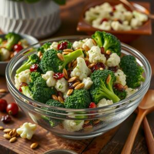 Broccoli Cauliflower Salad Recipe