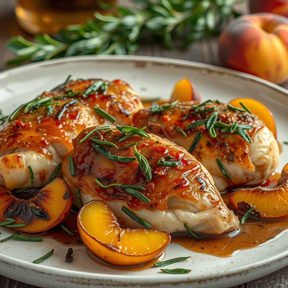 Peach Chicken Recipe