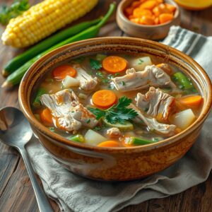 Hearty Chicken Vegetable Soup Recipe