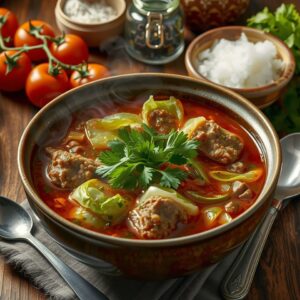 Cabbage Roll Soup Recipe