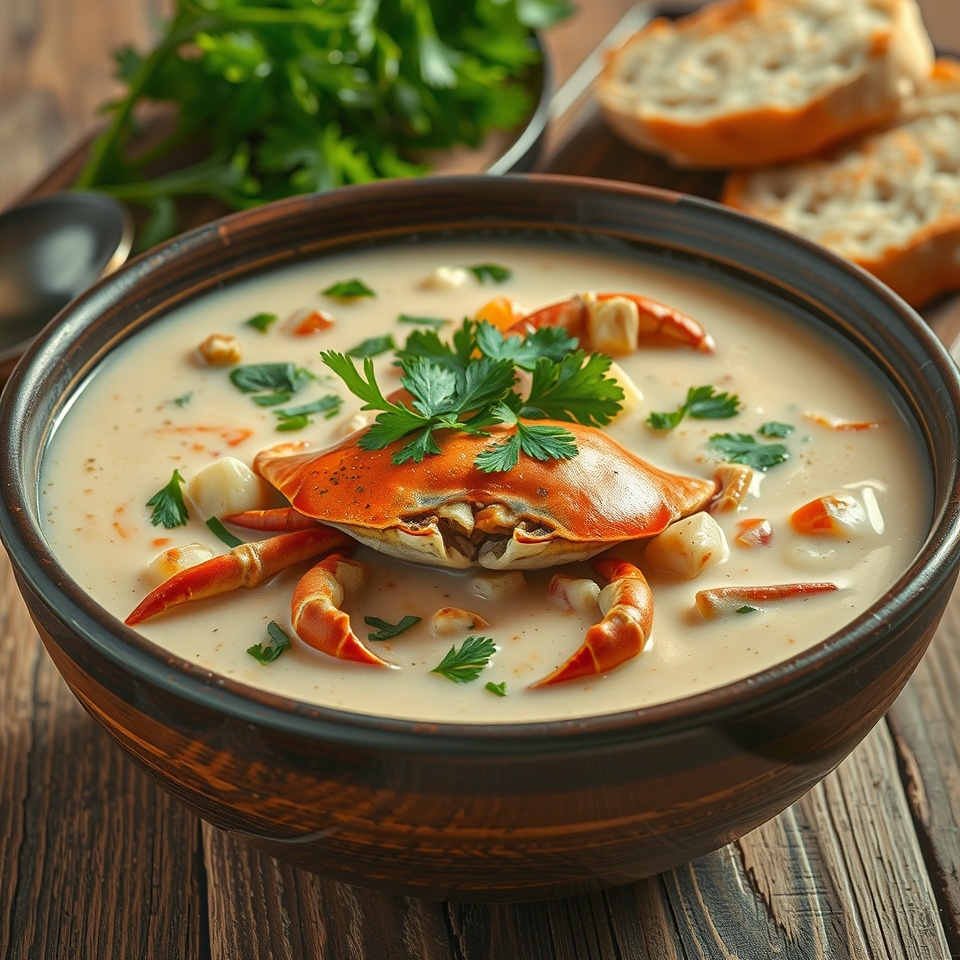 Creamy and Delicious Crab Soup Recipe