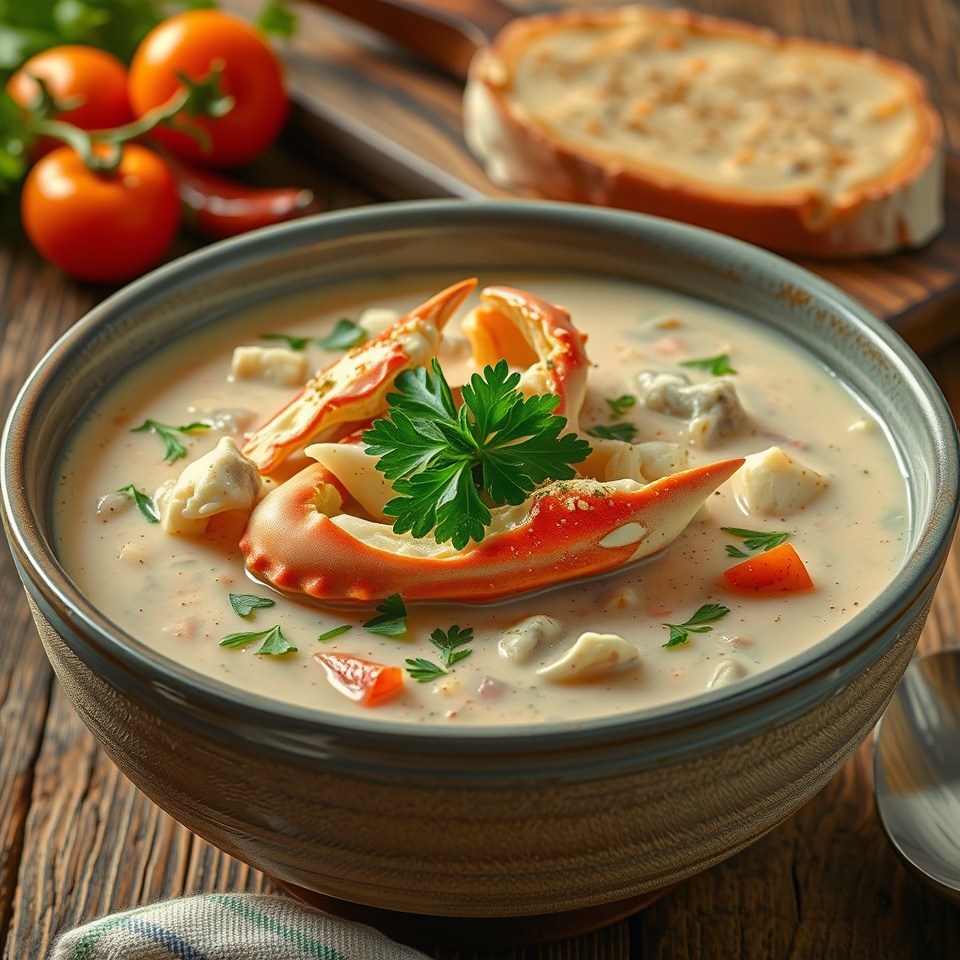 Creamy and Delicious Crab Soup Recipe