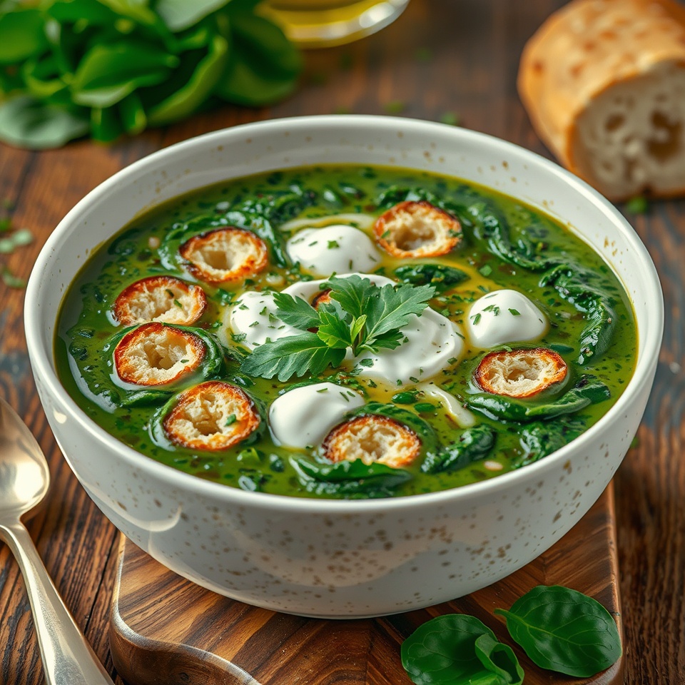 Spinach Soup Recipe