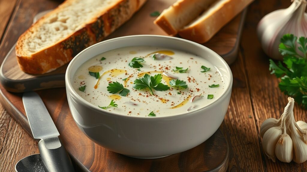 Garlic Soup Recipe