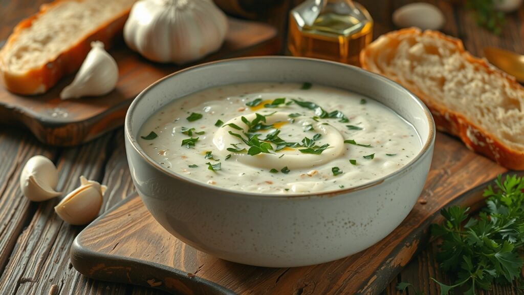 Garlic Soup Recipe