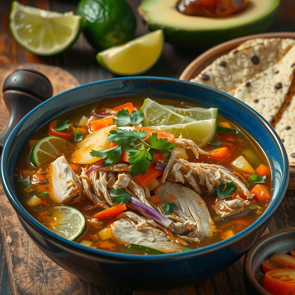 Mexican Chicken Soup Recipe