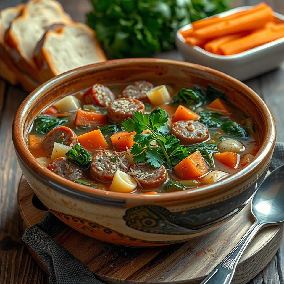 Italian Sausage Soup Recipe