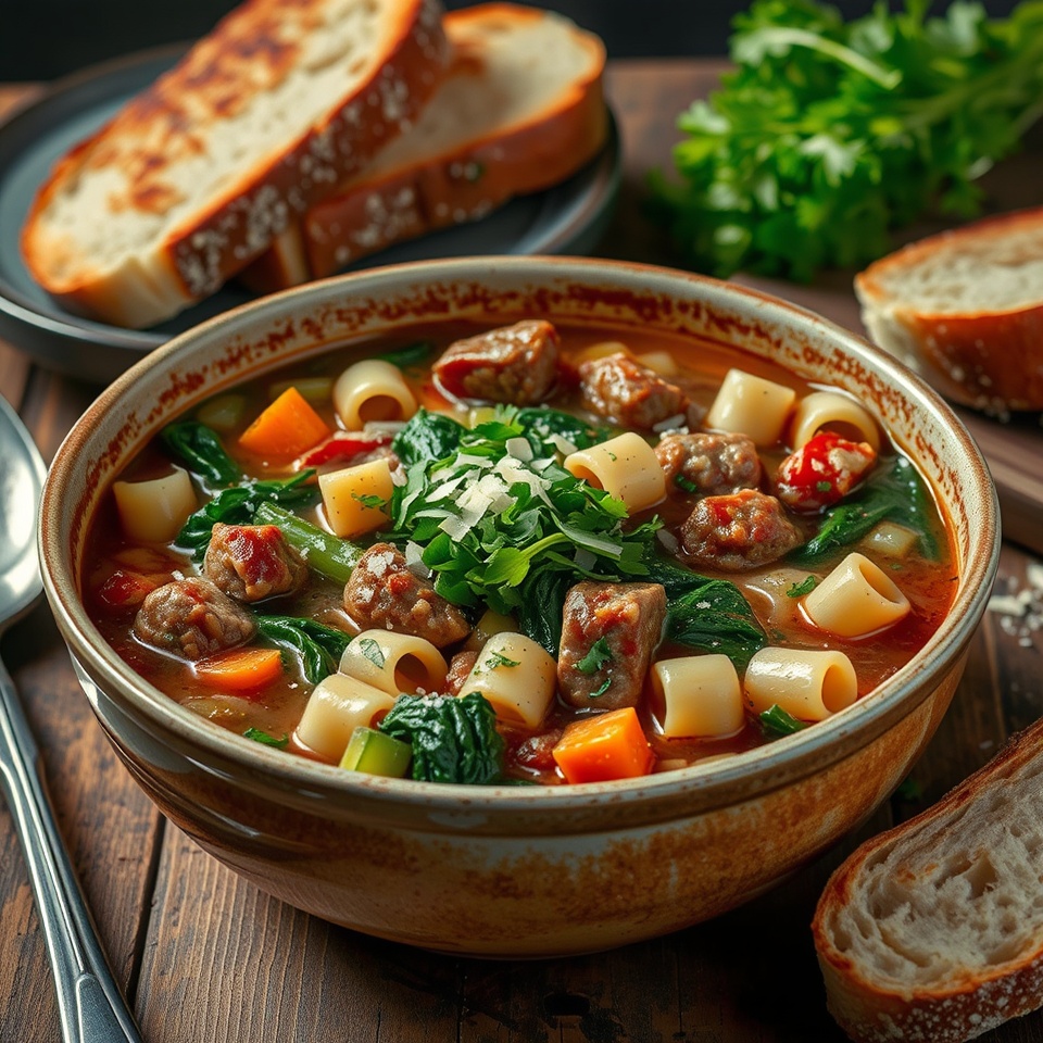 Italian Sausage Soup Recipe