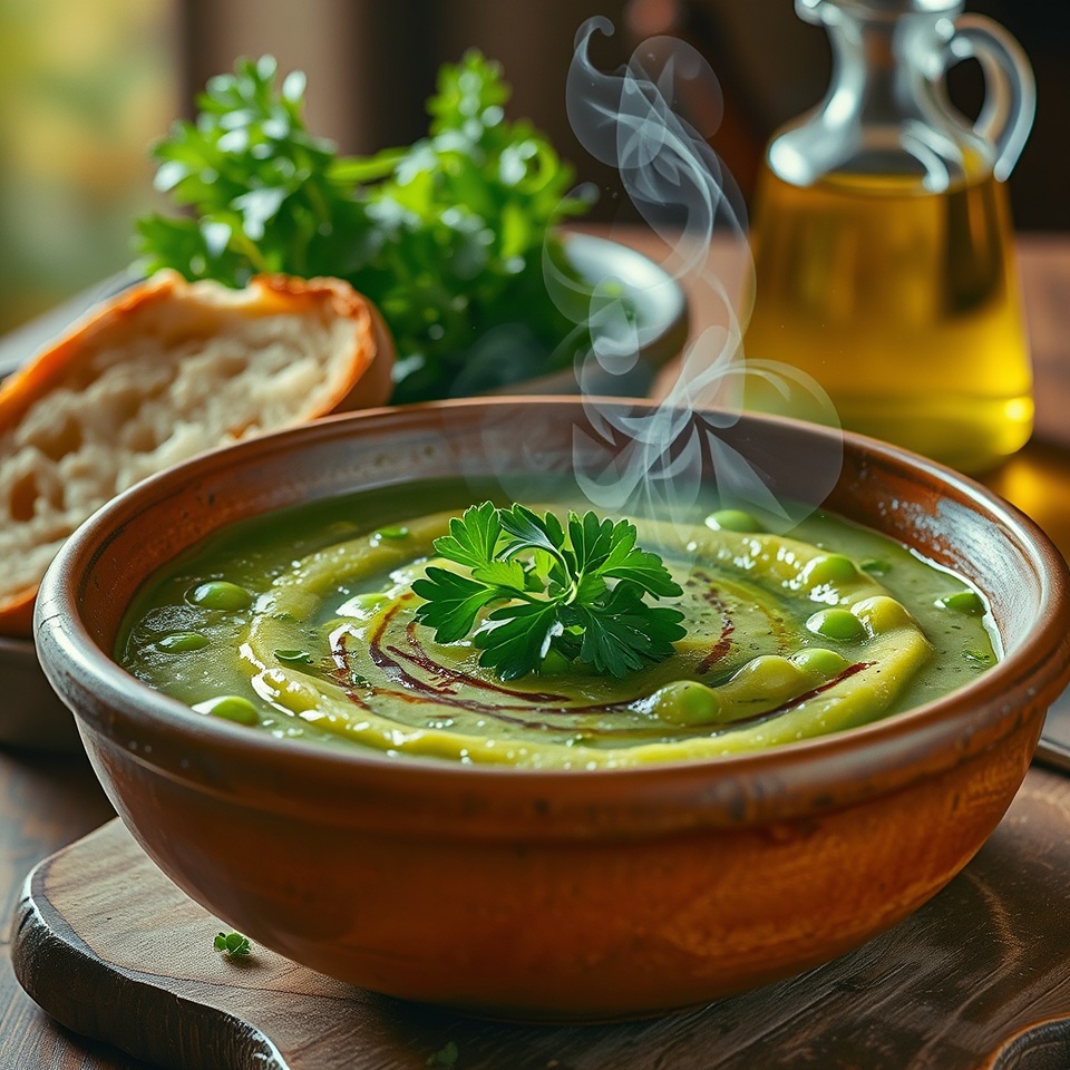 Classic Vegetarian Pea Soup Recipe