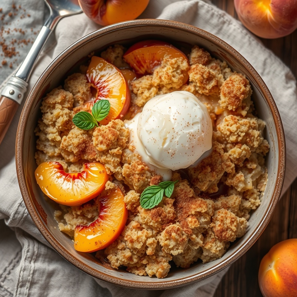 Peach Crumble Recipe