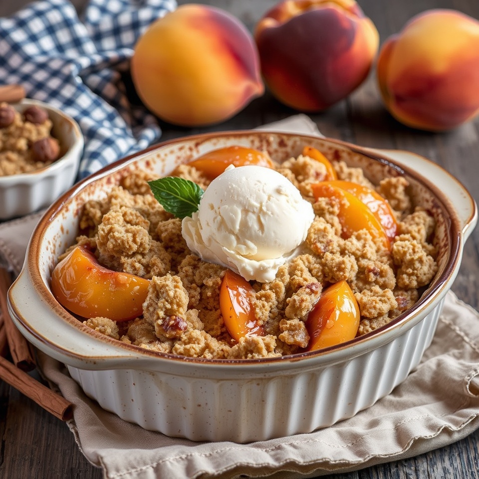 Peach Crumble Recipe