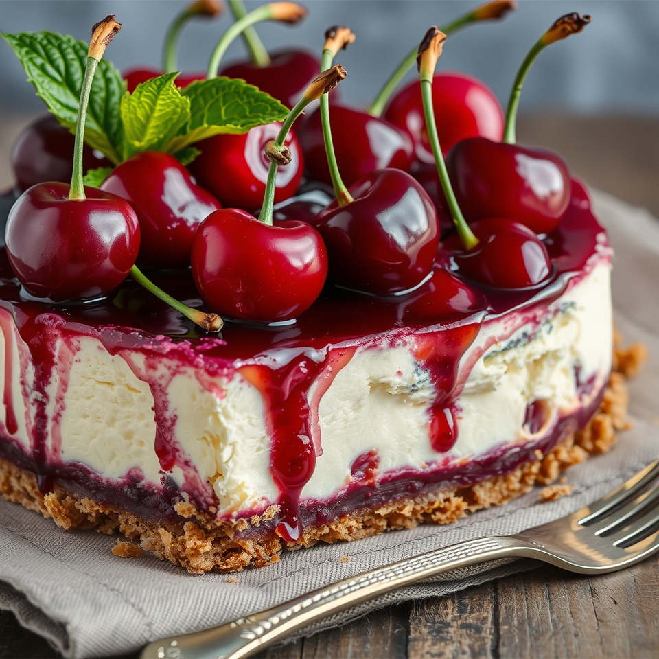 Cherry Cheesecake Recipe