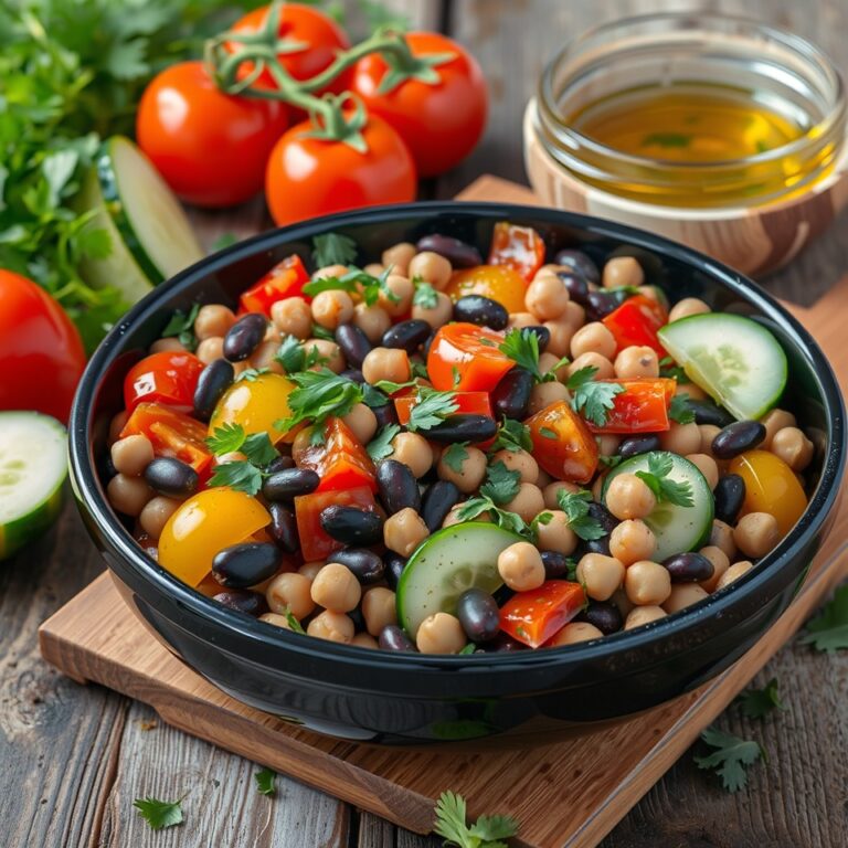 Dense Bean Salad Recipe