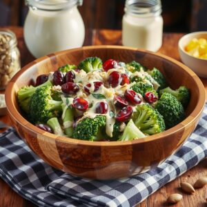 Cauliflower Broccoli Salad Recipe