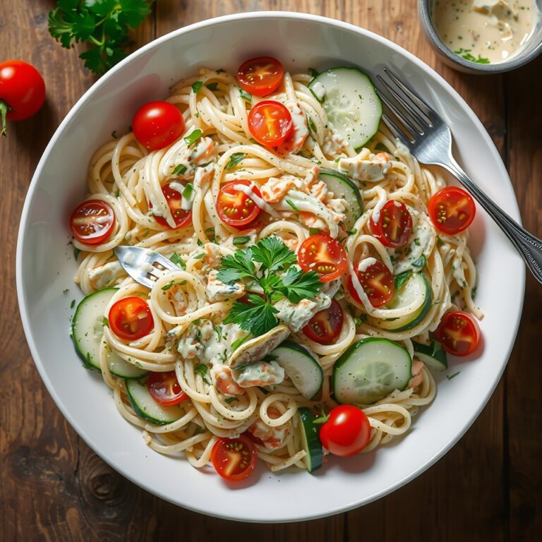 Crab Pasta Salad Recipe