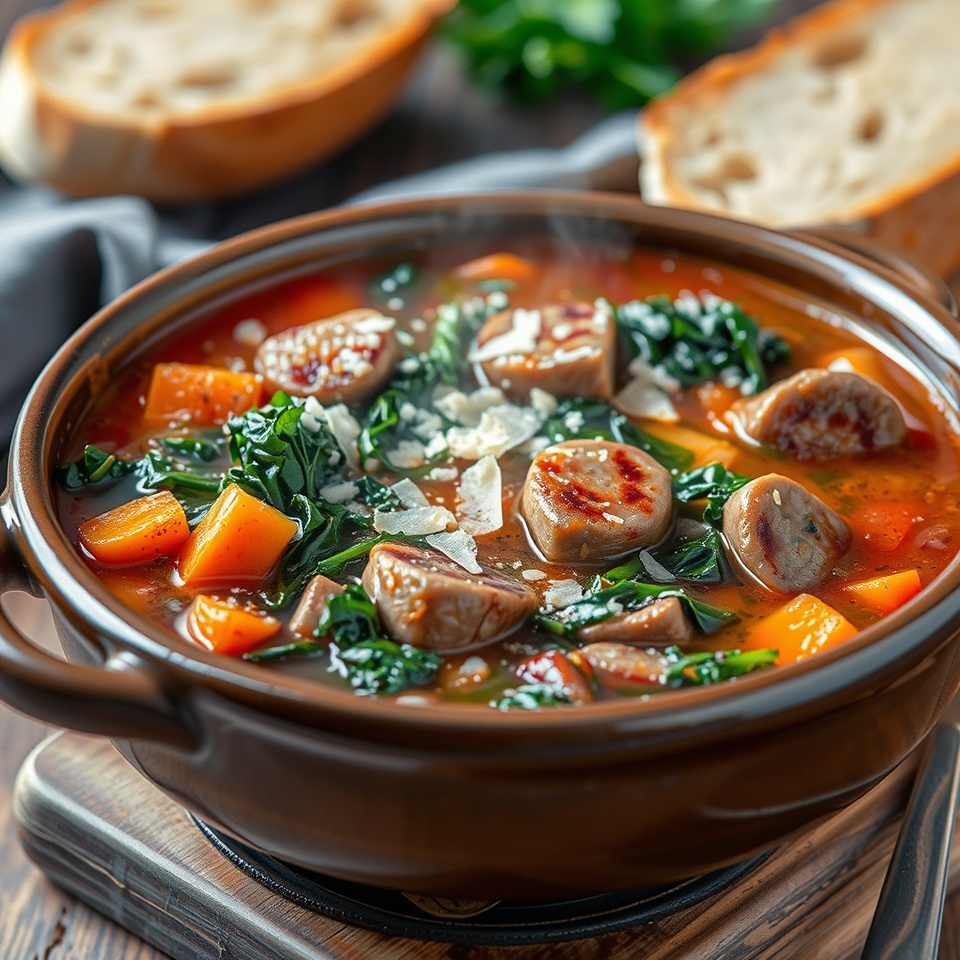 Italian Sausage Soup Recipe