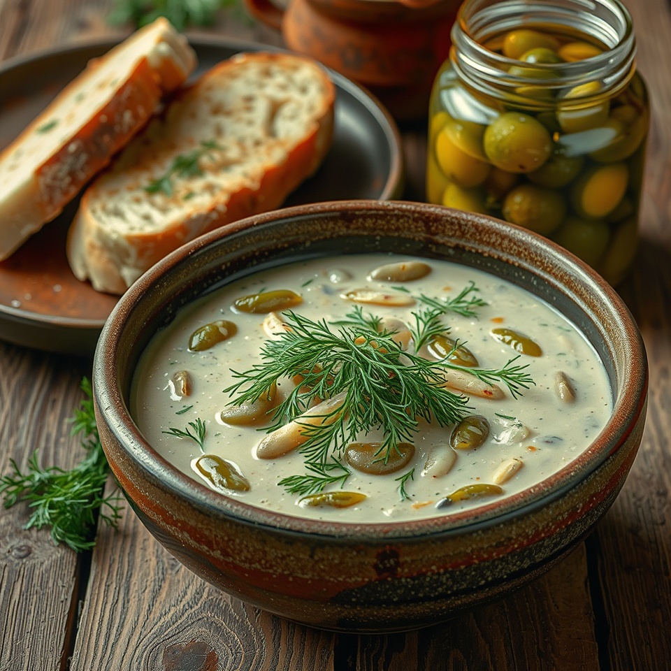 Dill Pickle Soup Recipe