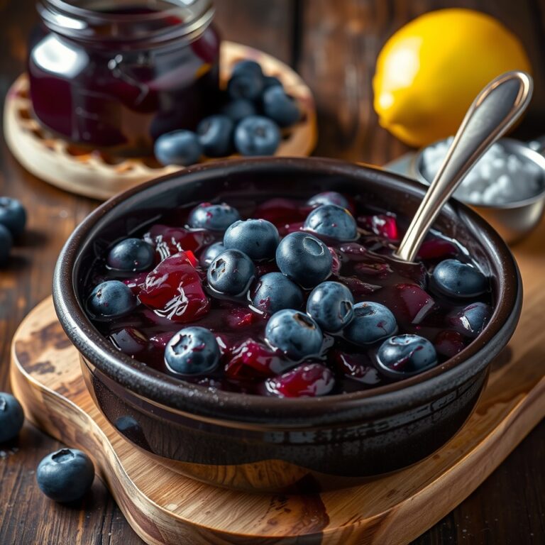 Homemade Blueberry Compote Recipe